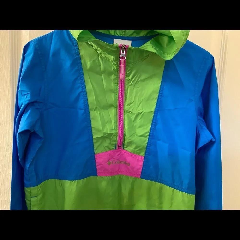 Columbia zip hooded